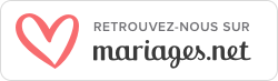 Retrouvez-nous sur mariages.net